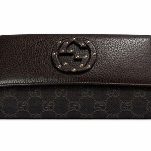 Gucci Dark Brown Long Wallet
